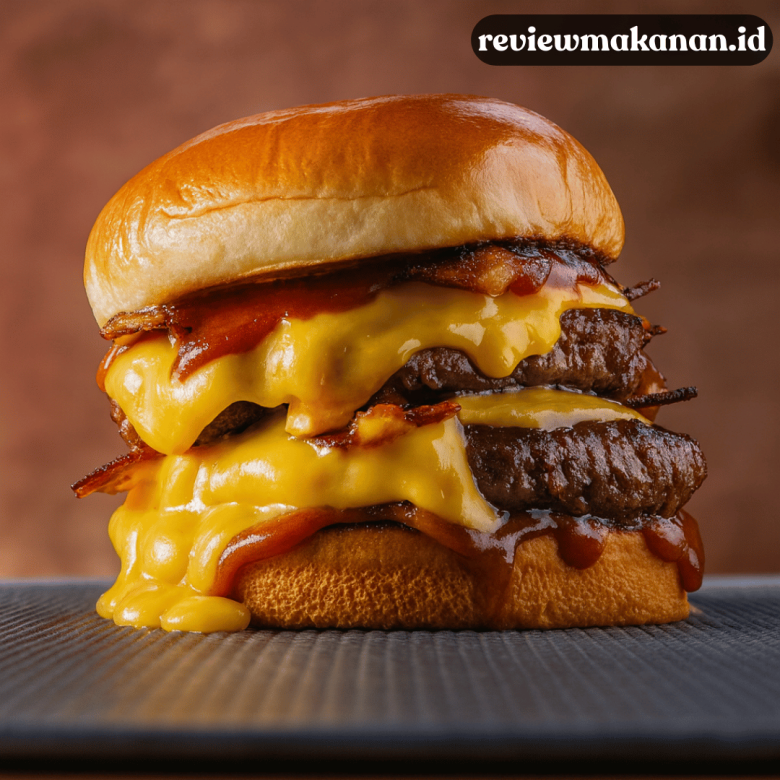 burger keju double melt