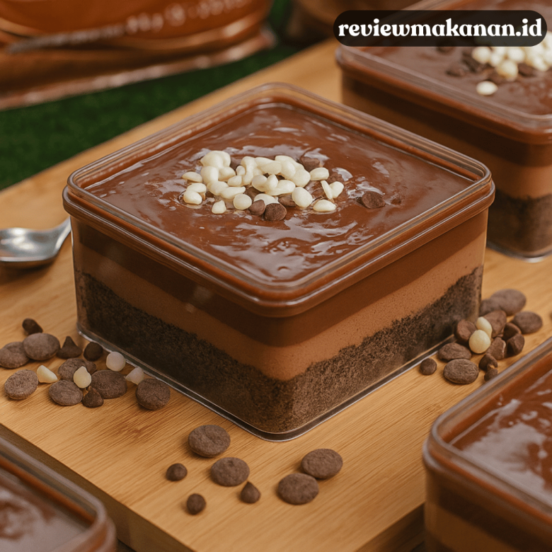 dessert box cokelat