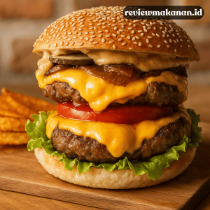 burger smash Amerika di Jakarta