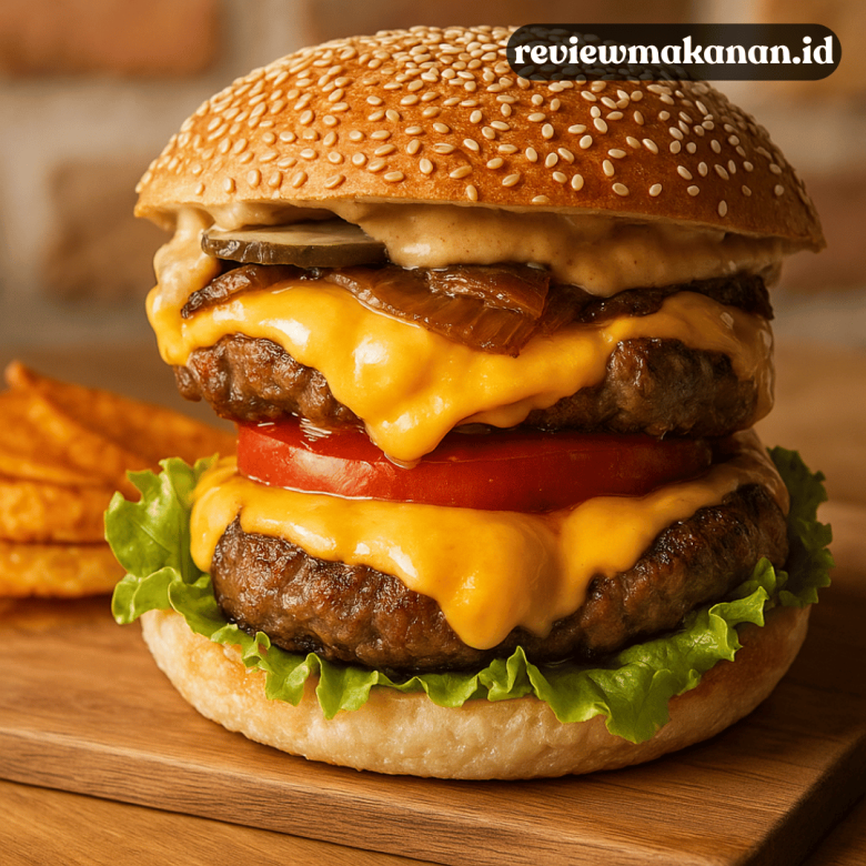 burger smash Amerika di Jakarta