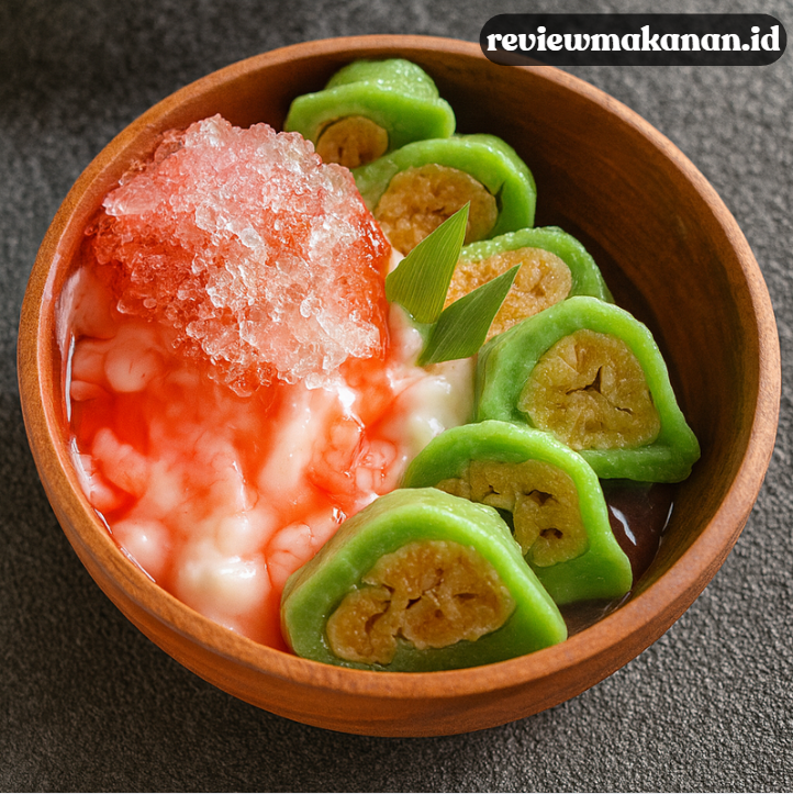 Review Es Pisang Ijo Makassar