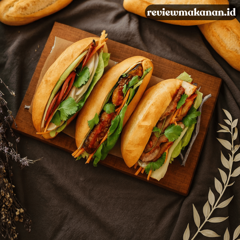 street food Vietnam bánh mì