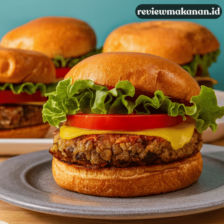 review burger vegan Jakarta