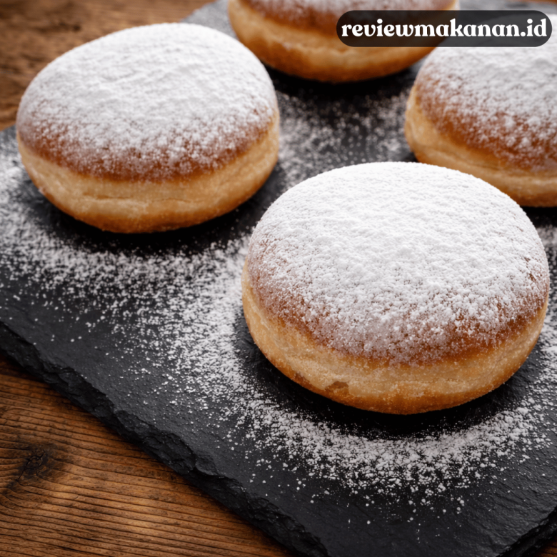 makan donat tanpa lubang