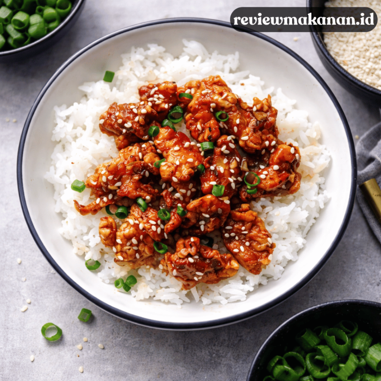 mencicipi ayam saus lada hitam