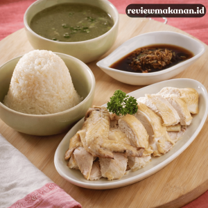 nasi ayam Hainan lokal