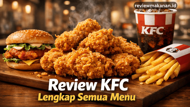 review kfc lengkap semua menu