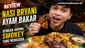 nasi bryani ayam bakar
